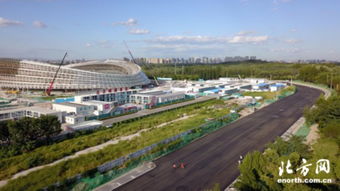 2022年北京冬奥会配套市政工程国家速滑馆南北路竣工